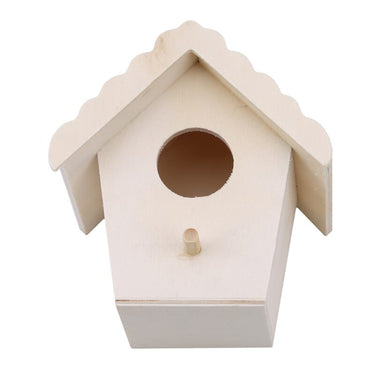 Cabane à oiseaux à peindre